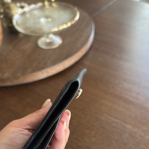 Salvatore Ferragamo Black Leather Wallet - Picture 7 of 11